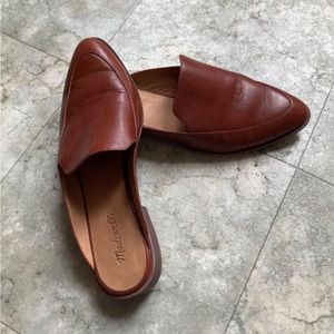 Madewell Francis Mule Loafer, brown leather